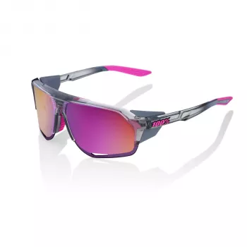 100% Norvik - Mirror Lens Tokyo Nights / Transparent Grey