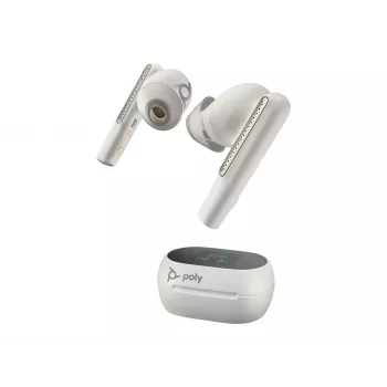 HP Poly Voyager Free 60+ UC True Wireless Earbuds z Mikrofonem