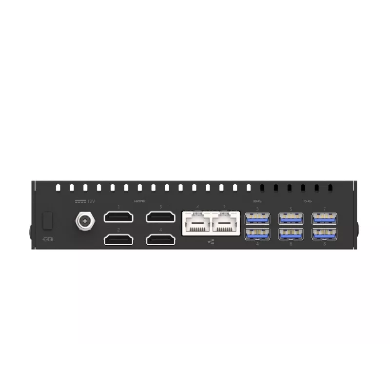 Lenovo ThinkEdge SE30N Gen 2 13LV - USFF Core 7 150U / Do 5.4 GHz - vPro - RAM 16 GB - SSD 512 GB - NVMe, TCG Opal Encryption 2 - Intel Graphics - Gigabit Ethernet, 2.5 Gigabit Ethernet, IEEE 802