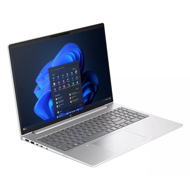 HP ProBook 4 G1i 16 - 16 cali - Intel Core Ultra 7 255H - 16GB RAM - 512GB SSD - Windows 11 Pro - Pike Silver - QWERTY US