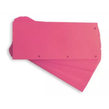 Paski przekładkowe ELBA Oxford Duo 240x105 mm, różowe, 160 g/m²