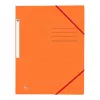 Oxford TOP FILE+ Elasticated Folder A4 Orange - Artykuły biurowe