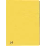 Oxford TOP FILE+ Segregator A4 Żółty Karton 390 g/m² Zapięcie Odwracalne