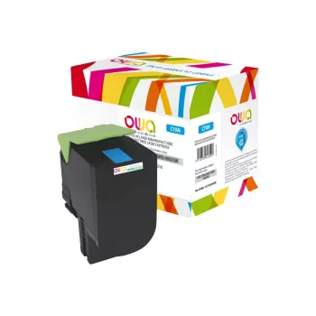 Armor OWA Cyan Remanufactured Toner Cartridge (Alternatywa dla Lexmark 80C2SC0)