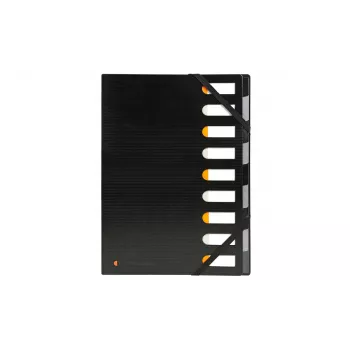 Exacompta 55334E Forever Document Wallet A4 Polypropylene Black 320x240 mm