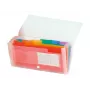 Exacompta Crystal Document Sorter - 7 Compartments - A4 - Transparent