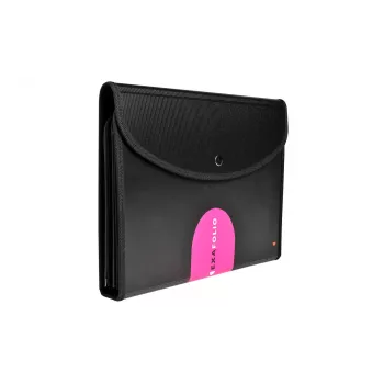 Exacompta 55834E A4 Polypropylene Document Wallet Black 255 mm 335 mm 1 Piece