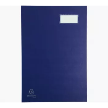 Exacompta 57022E A4 Cardboard File Folder Blue 240 gsm 240x350 mm