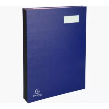Exacompta 57022E A4 Cardboard File Folder Blue 240 gsm 240x350 mm
