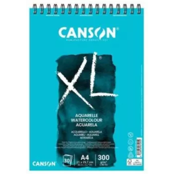 Canson XL Aquarelle Watercolor Pad A3 300gsm 30 Sheets Fine Grain