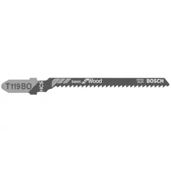 BOSCH T119BO brzeszczoty do wyrzynarek do sklejki, 100 szt.