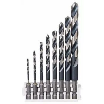 Bosch HSS Spiralbohrerset 2608577139 Impact Control 8-częściowy 2-10mm