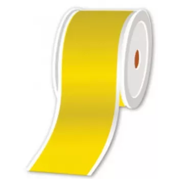Brother TZe-RW Flexible ID Laminated Label Tape - Yellow on Black - 24mm x 30m