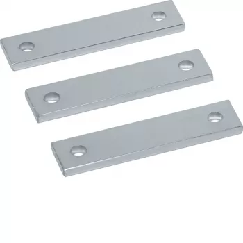 HAGER 3x Miedziana Szyna Zbiorcza univers UM40V4 do Podłączenia Przekładników Prądowych 40x10x170mm Cynowana (UM40V4)
