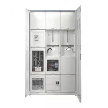 Hager FP93W11N Szafka przekładnikowa i pomiarowa 1400x800x205 mm 2 pola licznikowe