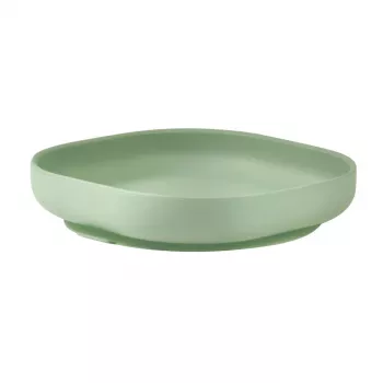 Talerzyk przyssawkowy Beaba Silicone Suction Plate Sage Green