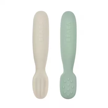 Beaba First Spoons 2 sztuki Zielony/Szary