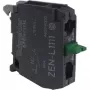 Schneider Electric ZENL1111 Harmony XALD/XALK Pusta obudowa stacji sterowniczej, 1 otwór, poliwęglan, jasnoszary/żółty, IP66/IP67/IP69/IP69K