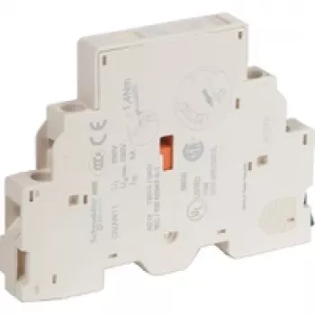 Schneider Electric GVAN11 TeSys Auxiliary Contact Block 1NO+1NC Screw Clamp