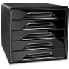 CEP Office Solution Smoove Drawer Box Black DIN A4 z 5 szufladami