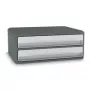 CEP Office Solution MoovUp Drawer Box Light Grey DIN A4 Landscape z 2 szufladami