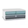 CEP Office Solution MoovUp Drawer Box z zamkiem, miętowo-szary, DIN A4 poziomo, DIN A5 poziomo, 3 szuflady