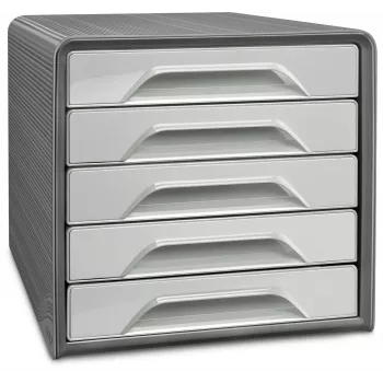 CEP Office Solution Smoove Drawer Box Light Grey z 5 szufladami 1071116361