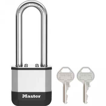 Master Lock Elite 45mm Padlock 64mm Shackle 5-Pin Cylinder