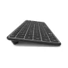 PORT Designs FR - Klawiatura Compact Pro Rechargeable Bluetooth AZERTY Czarny