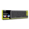 PORT Designs FR - Klawiatura Compact Pro Rechargeable Bluetooth AZERTY Czarny