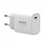 PORT Designs PORT Connect Ładowarka ścienna 20W USB-C PD z etui do przenoszenia Biała