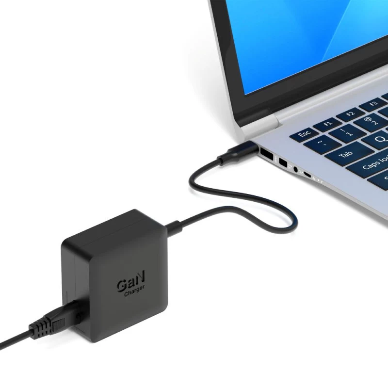 Zasilacz PORT Designs GaN 65W USB-C z kablem AC EU