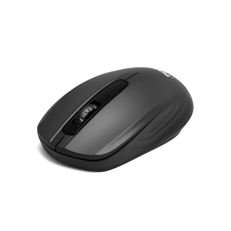 PORT Designs PORT Connect Bezprzewodowa Mysz Optyczna - Oburęczna - 3 Przyciski - 2,4 GHz - Odbiornik Nano USB - Czarny