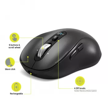 PORT Designs PORT Connect Professional EXPERT Rechargeable Wireless Mouse