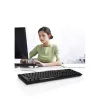 PORT Designs PORT OFFICE Keyboard - USB - AZERTY - French Layout - Czarny