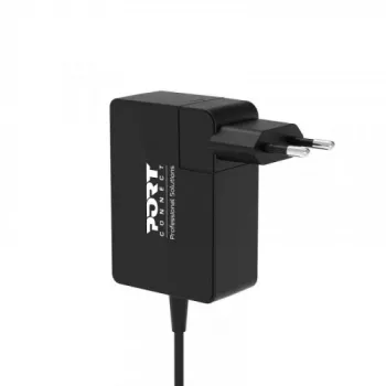 PORT Designs PORT Connect 100W GaN Wall Charger z 3 portami USB (2 USB-C, 1 USB-A) - PD 3.0 i QC 3.0 - Wtyczka EU