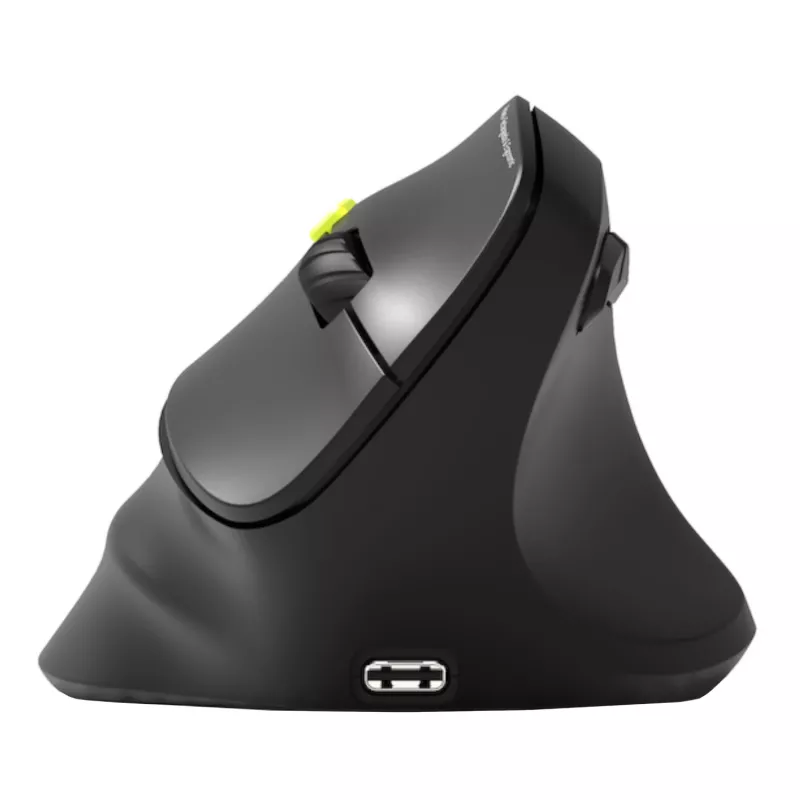 PORT Designs PORT Connect Professional ERGO SHAPE Bezprzewodowa Mysz Ładowalna - Praworęczna - Optyczna - 5 Przycisków - 2,4 GHz, Bluetooth - Odbiornik USB