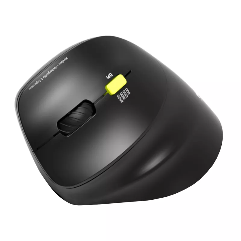 PORT Designs ERGO MOUSE RECHARG BTH LEFT HAND - Mysz - 2400 DPI