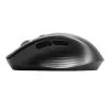 PORT Designs PORT Connect Professional BUSINESS Rechargeable Wireless Mouse - Optical - 6 Buttons - 2.4 GHz, Bluetooth - USB Receiver - Black