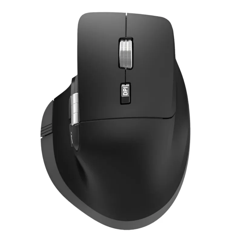PORT Designs PORT Connect Professional ULTIMATE Bezprzewodowa Mysz Ładowalna - Optyczna - 6 Przycisków - 2,4 GHz, Bluetooth - Odbiornik USB