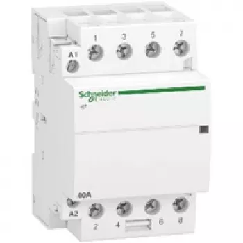 APC Schneider Electric A9C20844 Przekaźnik impulsowy, 2-biegunowy, 40 A, 230-240 V AC, szyna DIN, wielokolorowy