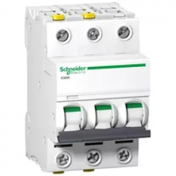 APC Schneider Electric A9F04340 Wyłącznik nadprądowy 3P 40A Charakterystyka C 10kA DIN Rail IP20