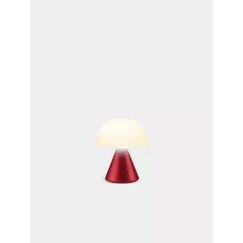 Lexon Mina Mini lampa LED ciemnoczerwona LH60DR