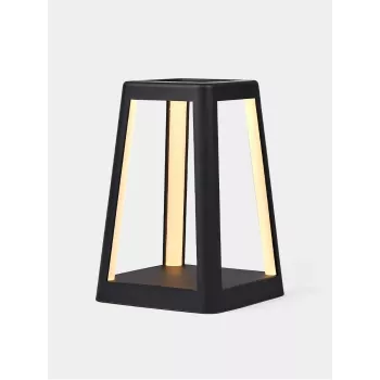 LEXON Lampa LED Lampion z Ładowarką Bezprzewodową Czarny LH94N