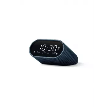 Lexon Ray Clock Cyfrowy Budzik z Czujnikiem Temperatury i Wilgotności, Ocean Blue LR155OB3