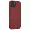 Mercedes-Benz MEHCP13SSILRE iPhone 13 mini 5,4 inch Czerwone etui Hardcase Silicone Line
