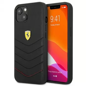 Ferrari FEHCP13SRQUK iPhone 13 Mini 5,4 inch Czarny Hardcase Off Track Quilted
