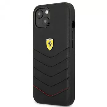 Ferrari FEHCP13SRQUK iPhone 13 Mini 5,4 inch Czarny Hardcase Off Track Quilted
