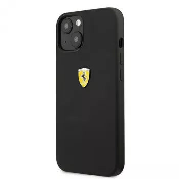 Ferrari FESSIHCP13SBK iPhone 13 mini 5,4 inch Czarny Twardy Silikonowy Tylny Etui