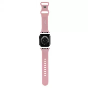 Hello Kitty HKAWLSCHBLP Silicone Strap for Apple Watch 42/44/45/49mm Pink
